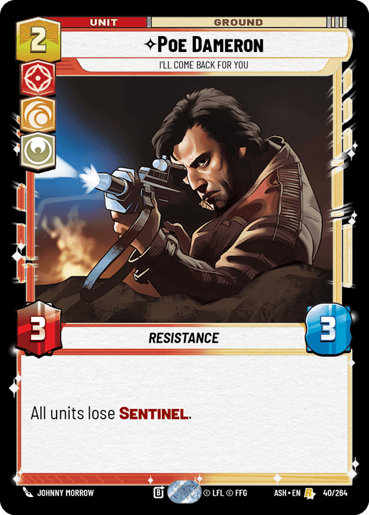 【ASH040/EN】Poe Dameron - I'll Come Back For You