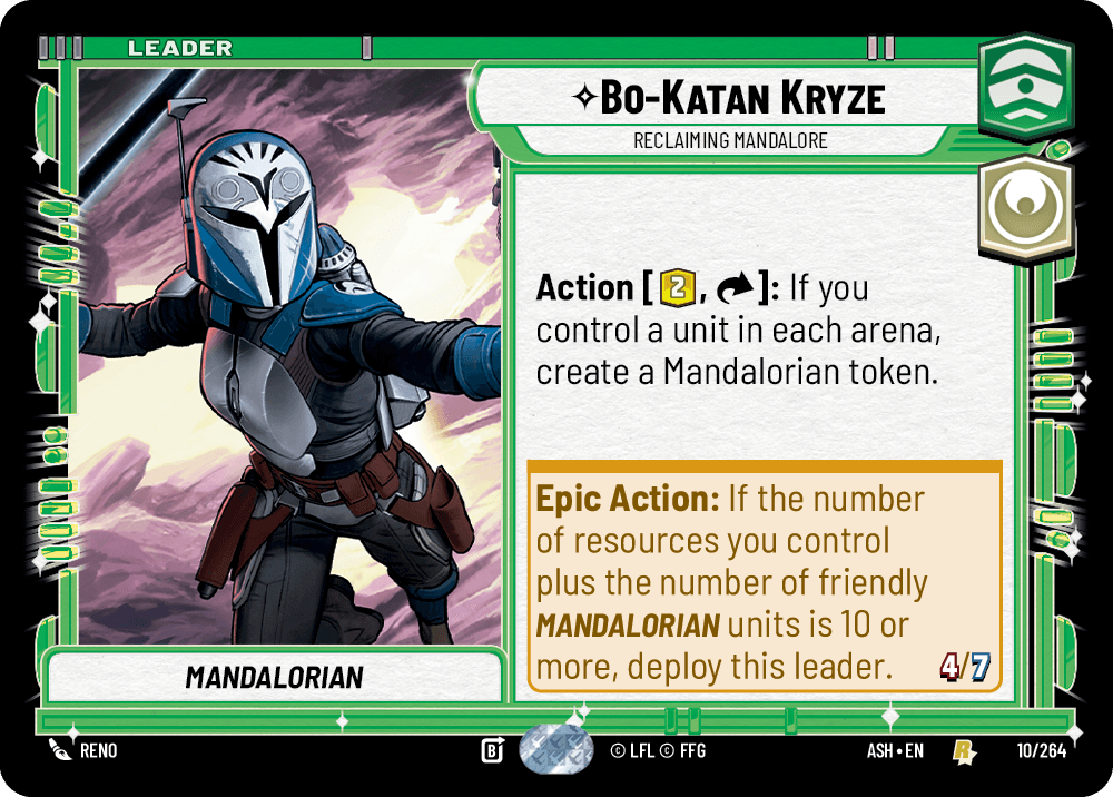 【ASH010/EN】Bo-Katan Kryze - Reclaiming Mandalore