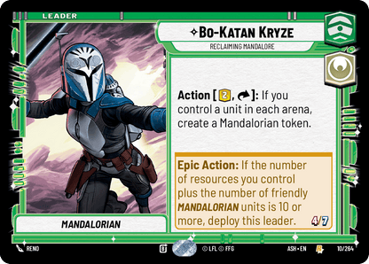 【ASH010/EN】Bo-Katan Kryze - Reclaiming Mandalore
