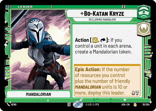 【ASH010/EN】Bo-Katan Kryze - Reclaiming Mandalore