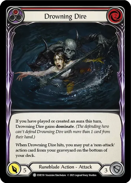 【EVR110/EN/RF】Drowning Dire[Red]