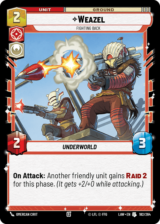 【LAW182/EN】Weazel - Fighting Back