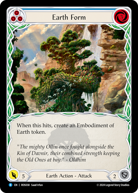 【ROS038/EN】Earth Form/大地の姿勢[Blue]