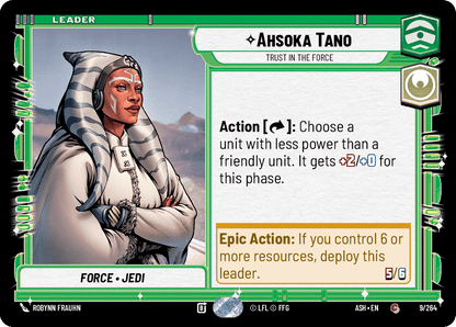 【ASH009/EN】Ahsoka Tano - Trust in the Force
