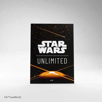【GAMEGENIC】SWU ART SLEEVES - Card Back Orange※配送方法はゆうパックをご選択ください