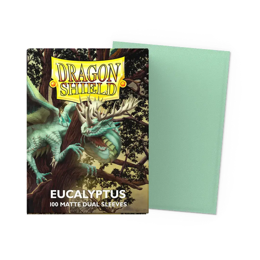 【Dragon Shield】Matte Dual - Eucalyptus(スタンダードサイズ/100枚入り)※配送方法はゆうパックをご選択ください