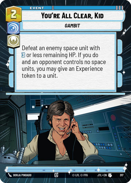 【JTL317/EN】You're All Clear, Kid(Hyperspace)