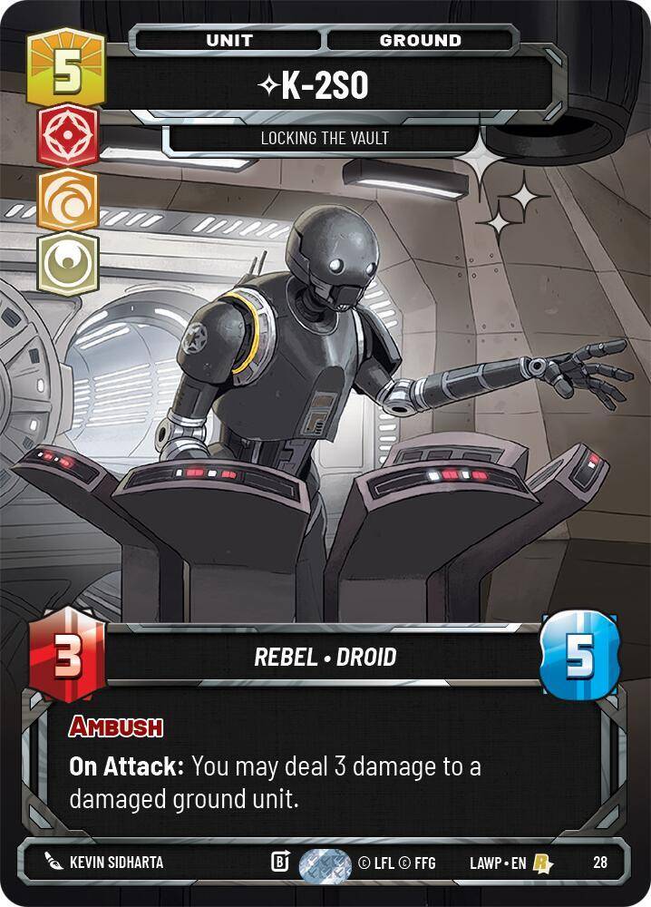 【LAWP28/EN】K-2SO - Locking the Vault(Foil)