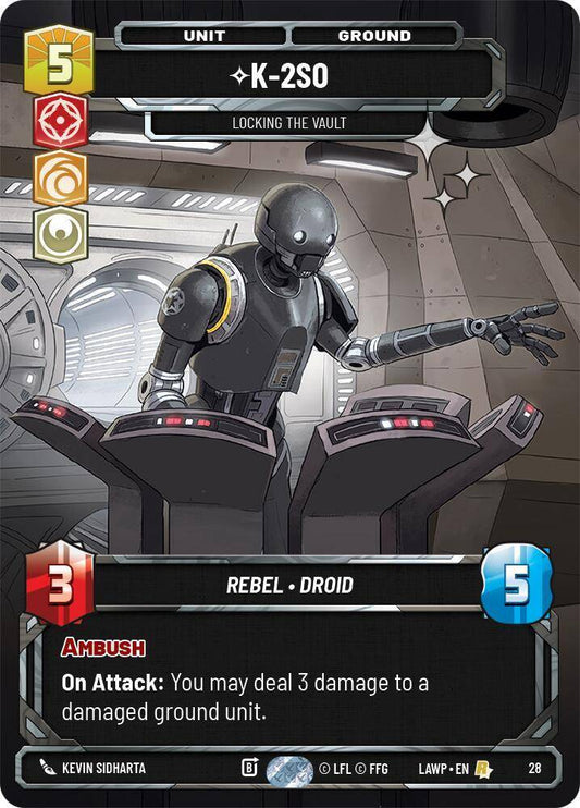 【LAWP28/EN】K-2SO - Locking the Vault(Foil)