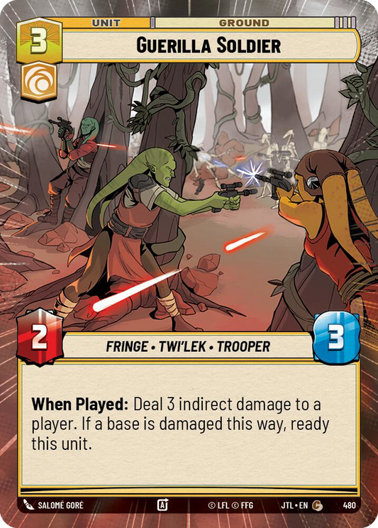 【JTL952/EN】Guerilla Soldier (HYPERSPACE/FOIL)