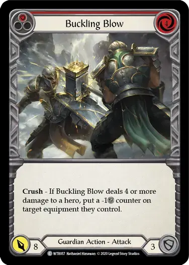 【U-WTR057/EN】Buckling Blow[Red]