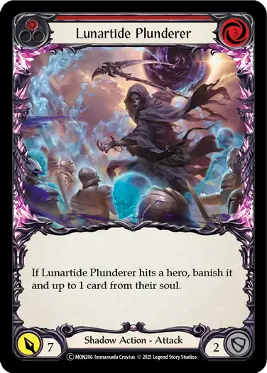 【U-MON206/EN】Lunartide Plunderer[Red]