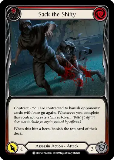 【DYN142/EN/RF】Sack the Shifty[Red]