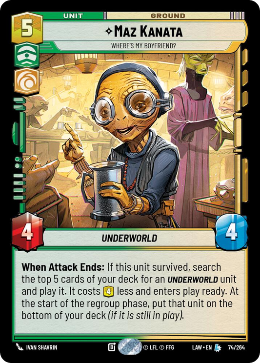 【LAW074/EN】Maz Kanata - Where's My Boyfriend?