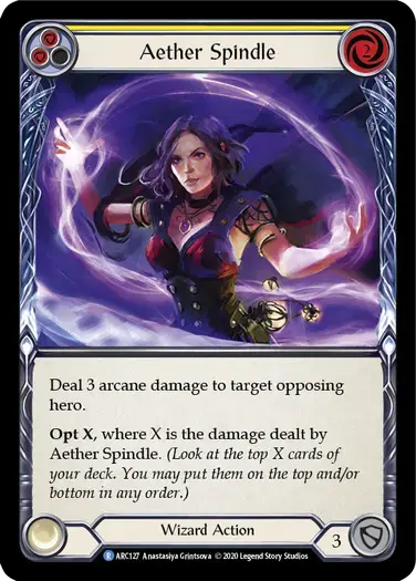 【U-ARC127/EN】Aether Spindle[Yellows]