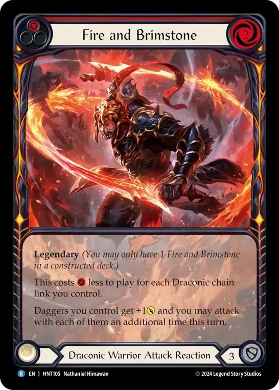 【HNT105/EN/EA】Fire and Brimstone/火と硫黄