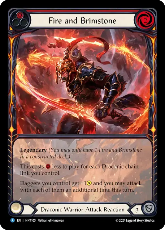 【HNT105/EN/EA】Fire and Brimstone/火と硫黄
