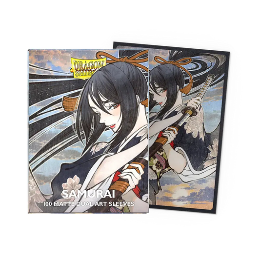 【Dragon Shield】Art Sleeve - "MANA HATANAKA&YUMEKO"SAMURAI(スタンダードサイズ/100枚入り)※配送方法はゆうパックをご選択ください