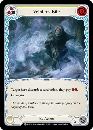 【ELE170/EN】Winter's Bite[Yellow]