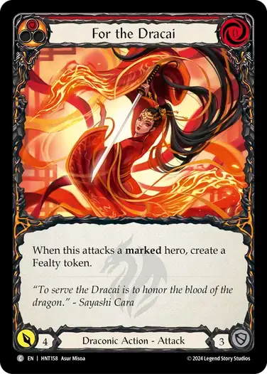 【HNT158/EN/RF】For the Dracai/ドラカイへの奉納