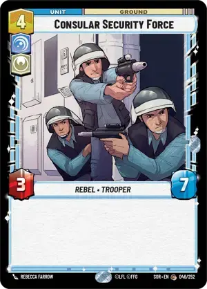 【SOR046/EN】Consular Security Force(FOIL)