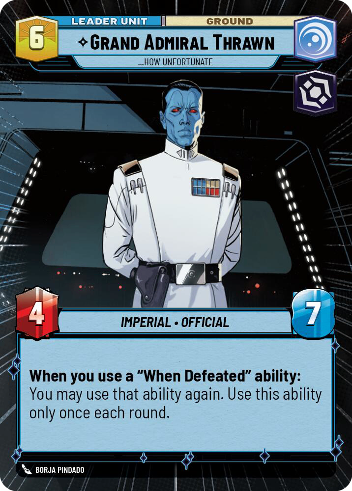 【JTL264/EN】Grand Admiral Thrawn - ...How Unfortunate(Hyperspace)