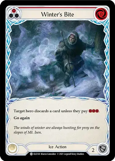 【ELE169/EN】Winter's Bite[Red]