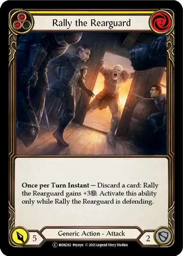 【U-MON282/EN】Rally the Rearguard[Yellow]