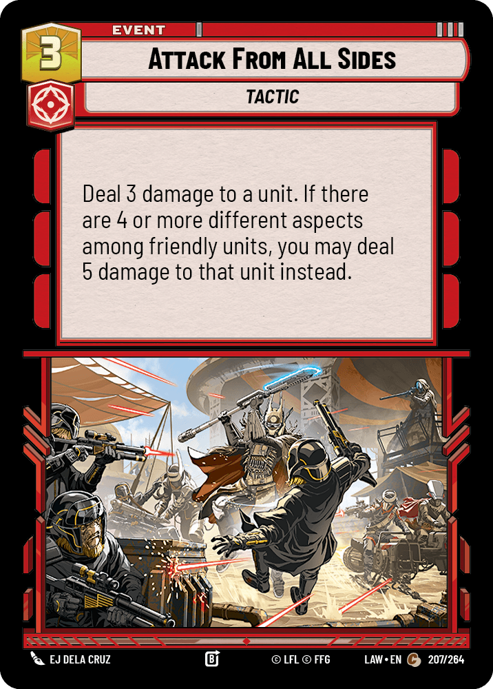 【LAW207/EN】Attack From All Sides