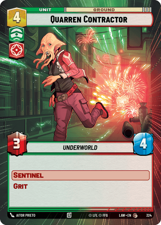 【LAW324/EN】Quarren Contractor (Hyperspace)