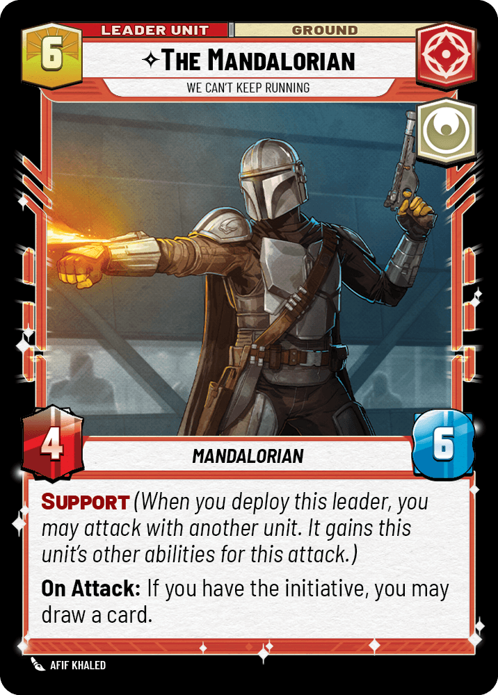 【ASH014/EN】The Mandalorian - We Can't Keep Running