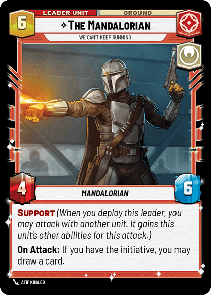 【ASH014/EN】The Mandalorian - We Can't Keep Running
