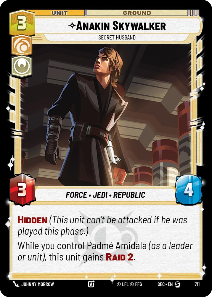【SEC0711/EN】Anakin Skywalker - Secret Husband (Foil)