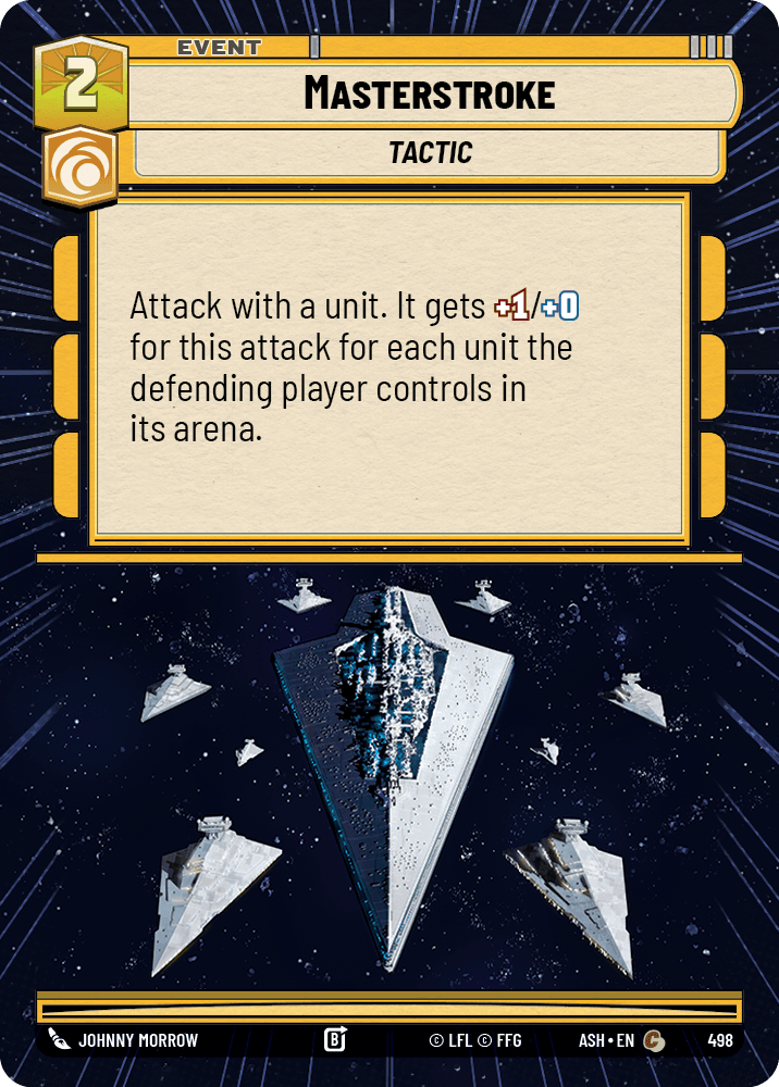 【ASH498/EN】Masterstroke (Hyperspace)