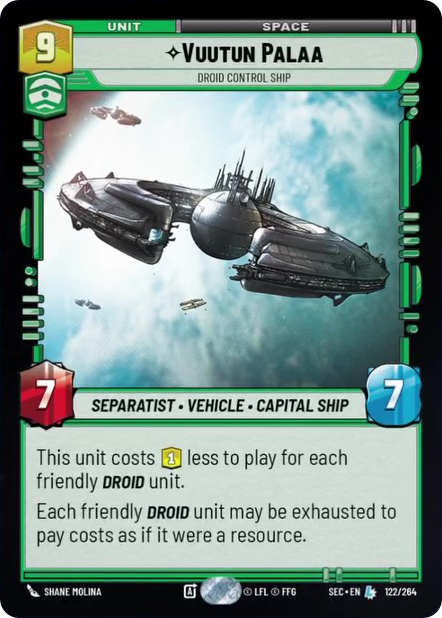 【SEC0122/EN】Vuutun Palaa - Droid Control Ship