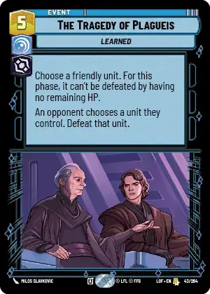 【LOF043/EN】The Tragedy of Plagueis