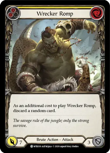 【U-WTR030/EN/RF】Wrecker Romp[Yellow]