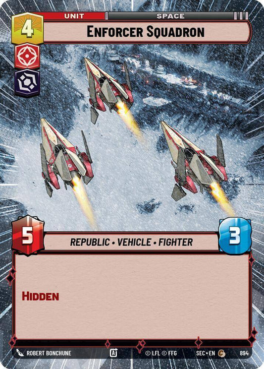 【SEC0894/EN】Enforcer Squadron (Hyperspace/Foil)