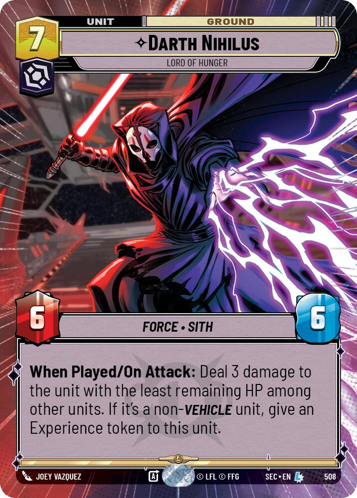 【SEC0508/EN】Darth Nihilus - Lord of Hunger (Hyperspace)