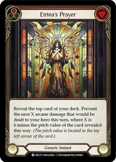 【U-ARC173/EN】Eirina's Prayer[Red]