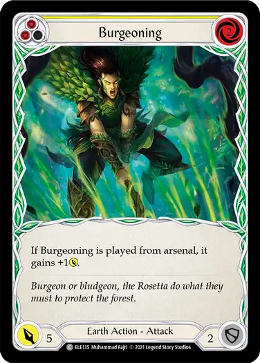 【ELE135/EN】Burgeoning[Yellow]