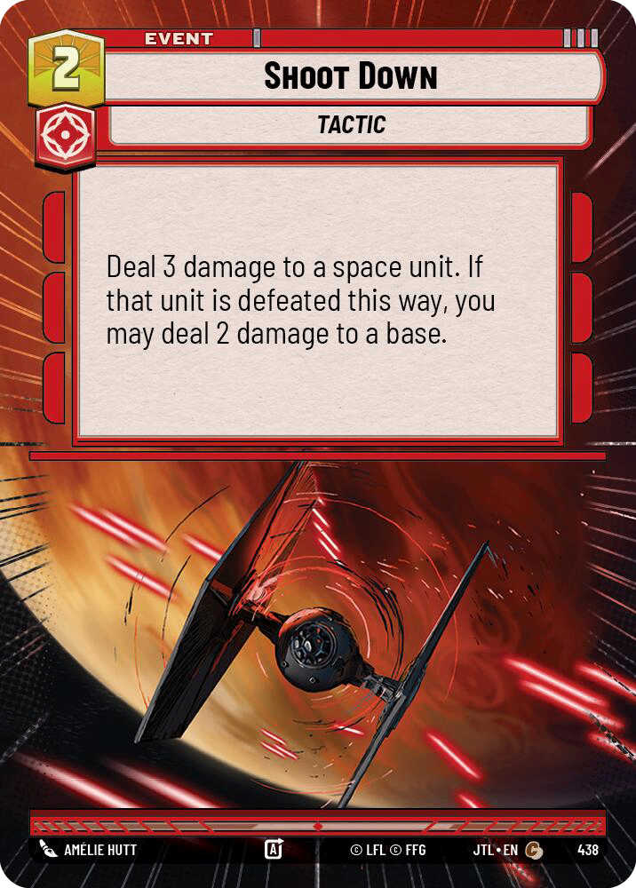 【JTL910/EN】Shoot Down (HYPERSPACE/FOIL)