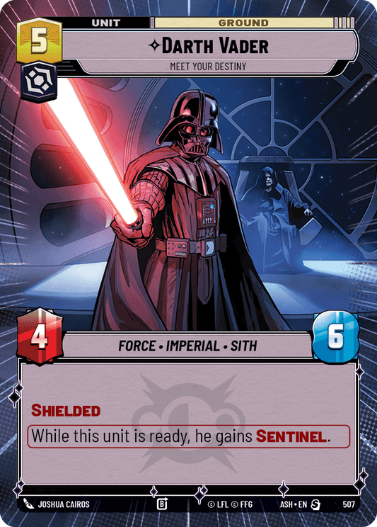 【ASH507/EN】Darth Vader - Meet Your Destiny (Hyperspace)