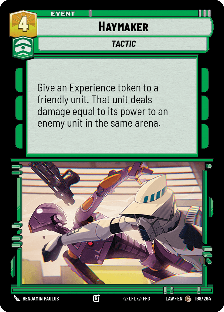 【LAW168/EN】Haymaker