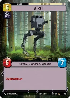 【SOR493/EN】AT-ST (HYPERSPACE)