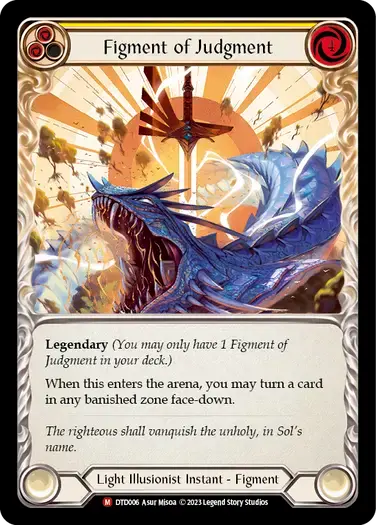 【DTD006/EN】Figment of Judgment|Themis, Archangel of Judgment