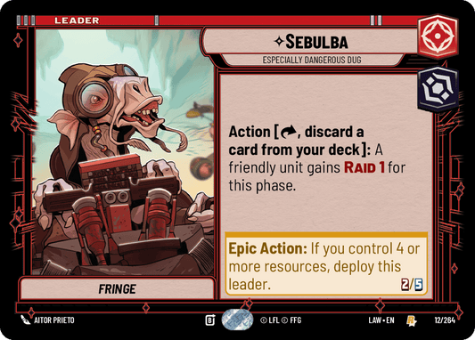 【LAW012/EN】Sebulba - Especially Dangerous Dug