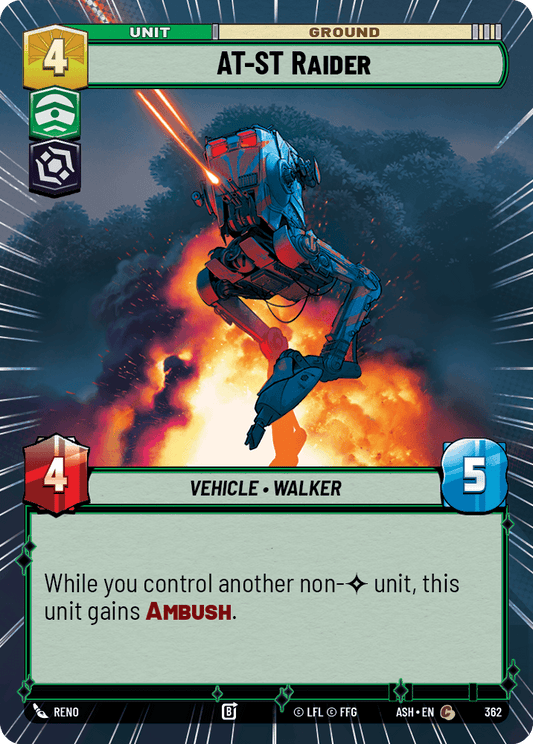 【ASH362/EN】AT-ST Raider (Hyperspace)