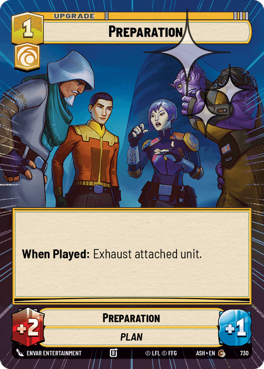 【ASH730/EN】Preparation (Hyperspace/Foil)