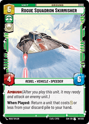 【SOR101/EN】Rogue Squadron Skirmisher